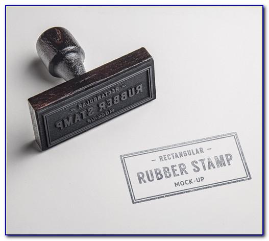 Company Rubber Stamp Template Photoshop