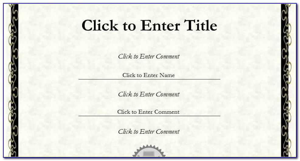 Free Bible Study Certificate Templates