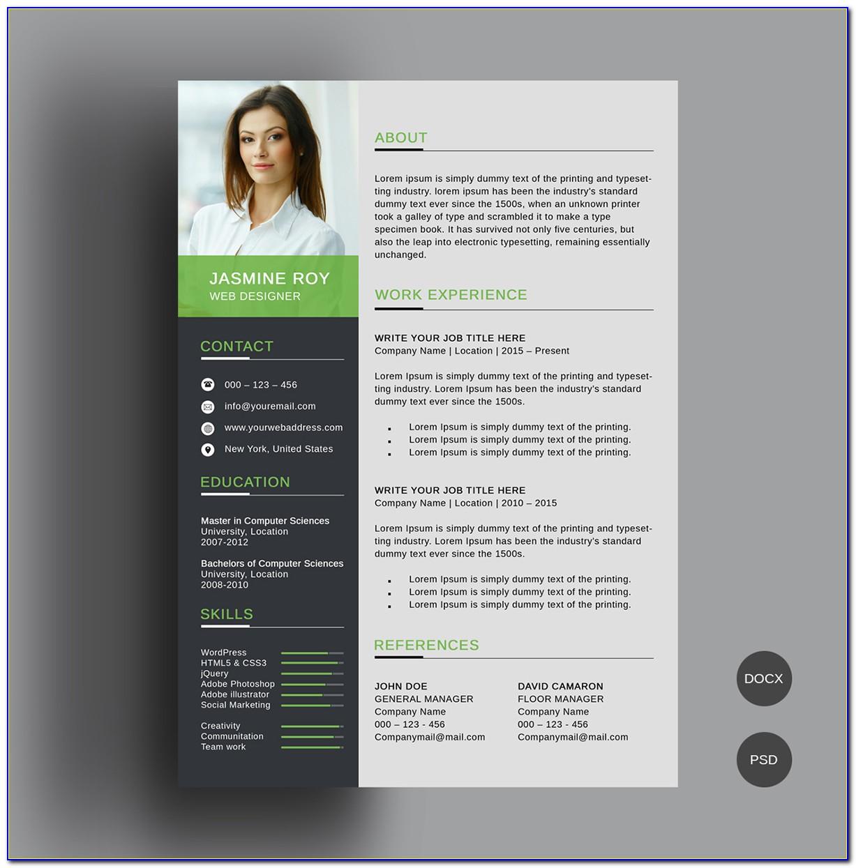 Free Resume Templates That You Can Copy And Paste