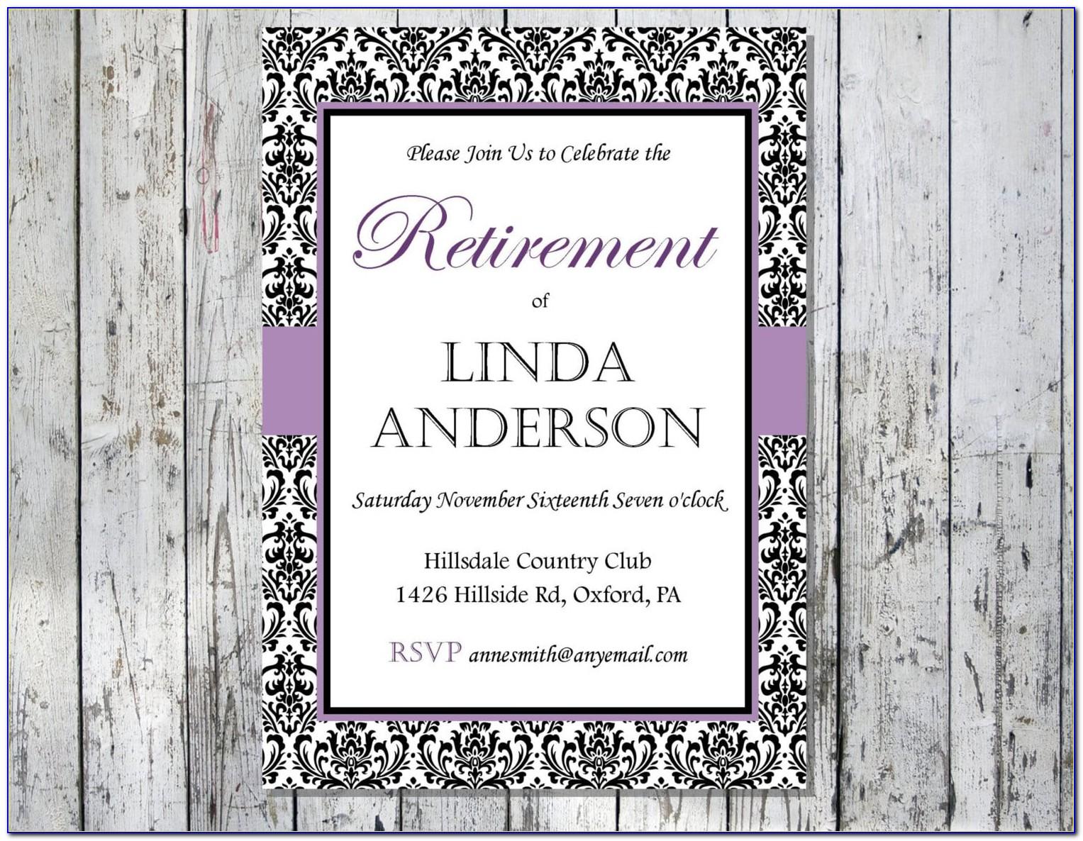 Free Retirement Flyer Template Powerpoint