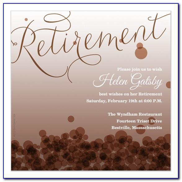 Happy Retirement Flyer Template Free