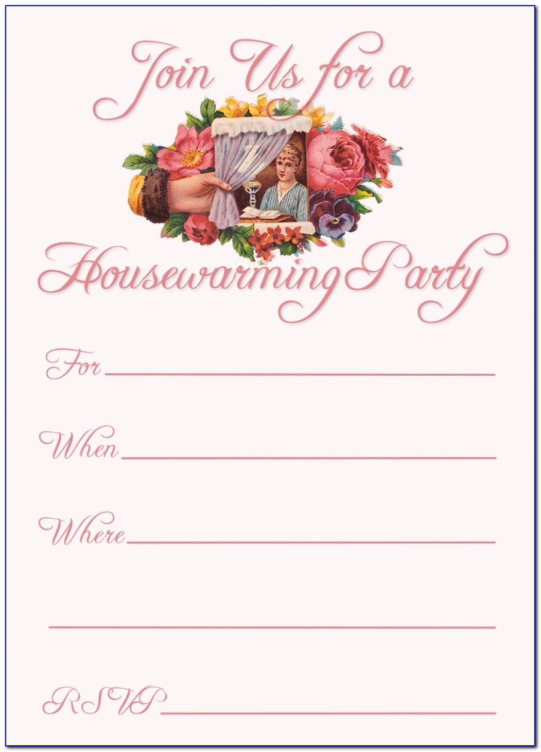 Housewarming Invitation Templates Free Download