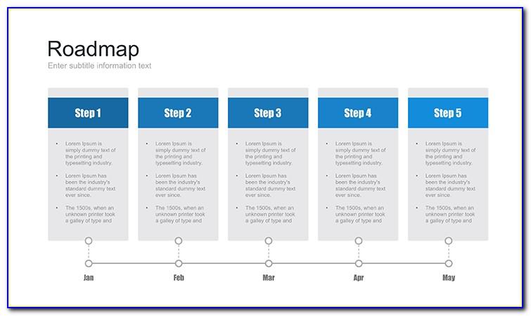 Powerpoint Roadmap Template