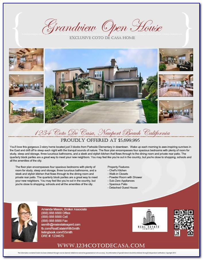 Real Estate Flyer Template Free Pdf Download