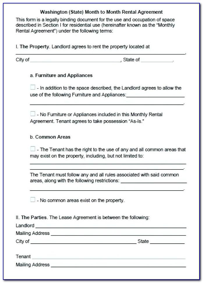 Rental Agreement With Option To Buy Forms