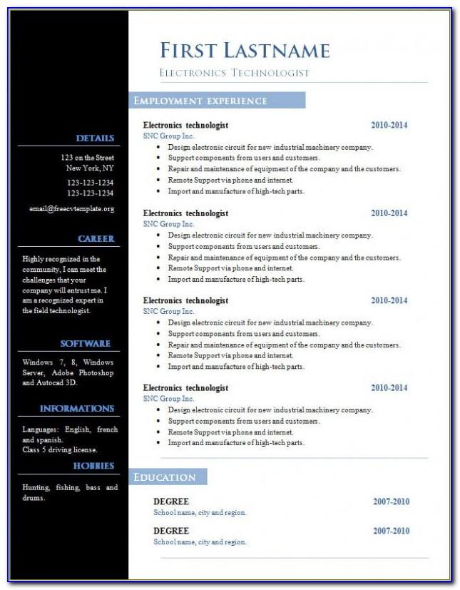 Resume Templates Word Administrative Assistant