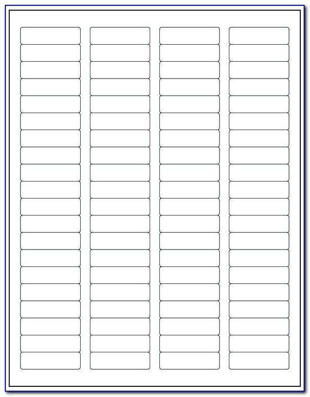Return Address Labels Template For Pages