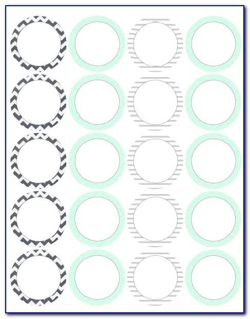 Round Avery Labels Template
