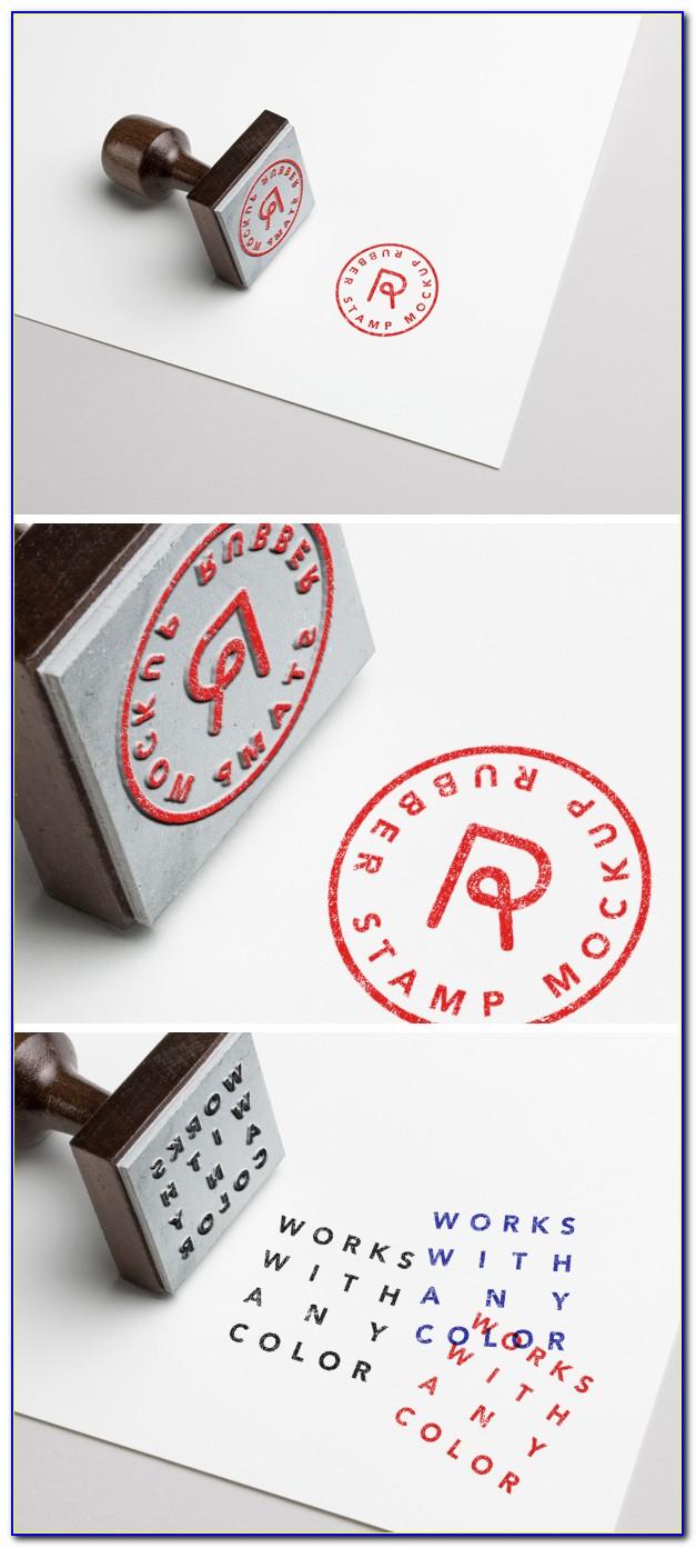 Rubber Stamp Design Template Free