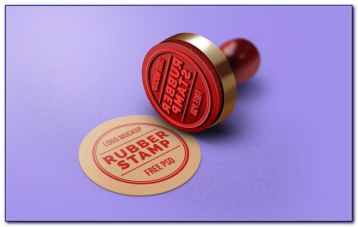 Rubber Stamp Photoshop Template Free