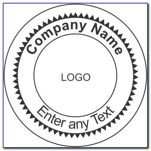 Rubber Stamp Template Coreldraw