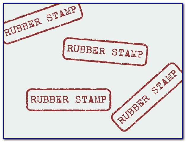 Rubber Stamp Template Free