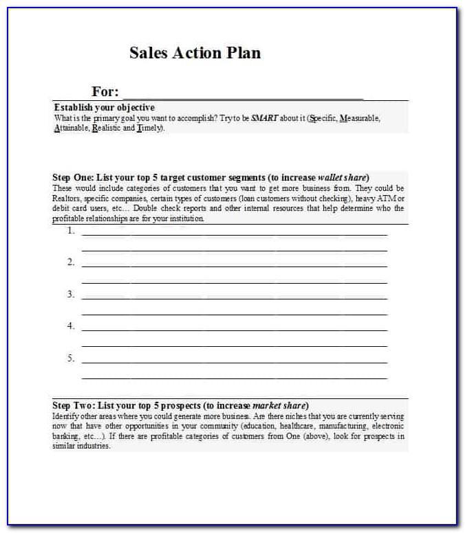 Sales Planning Template Ppt