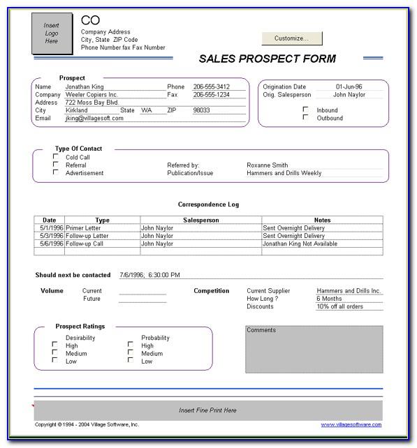 Sales Quotation Template Excel Free