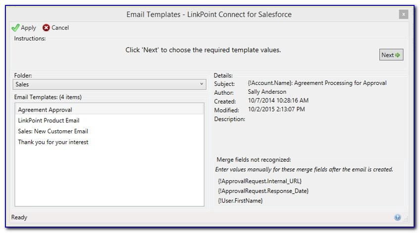 Salesforce Email Template Merge Fields Not Working