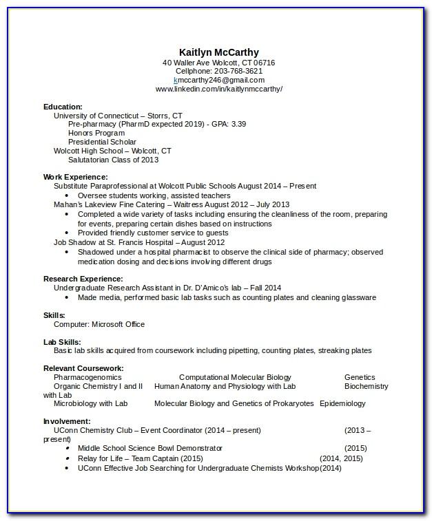Cv Template For Retail Assistant Manager