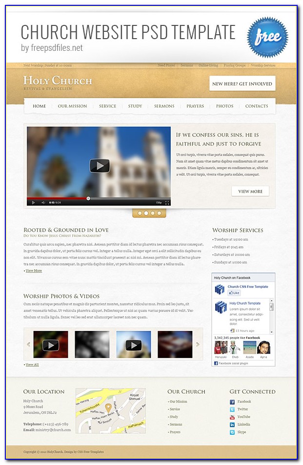 Free Religious Website Templates Download Html And Css