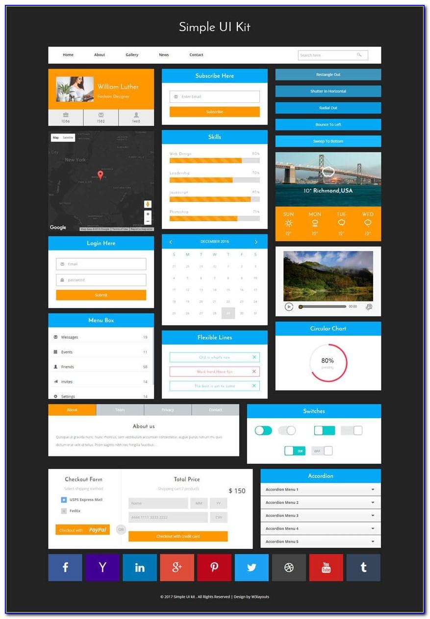 Html5 Responsive One Page Templates Free Download