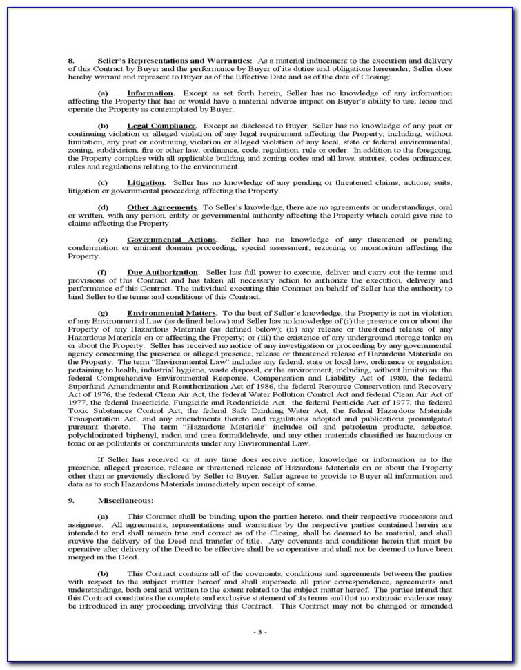 Minnesota Real Estate Purchase Agreement Form Free