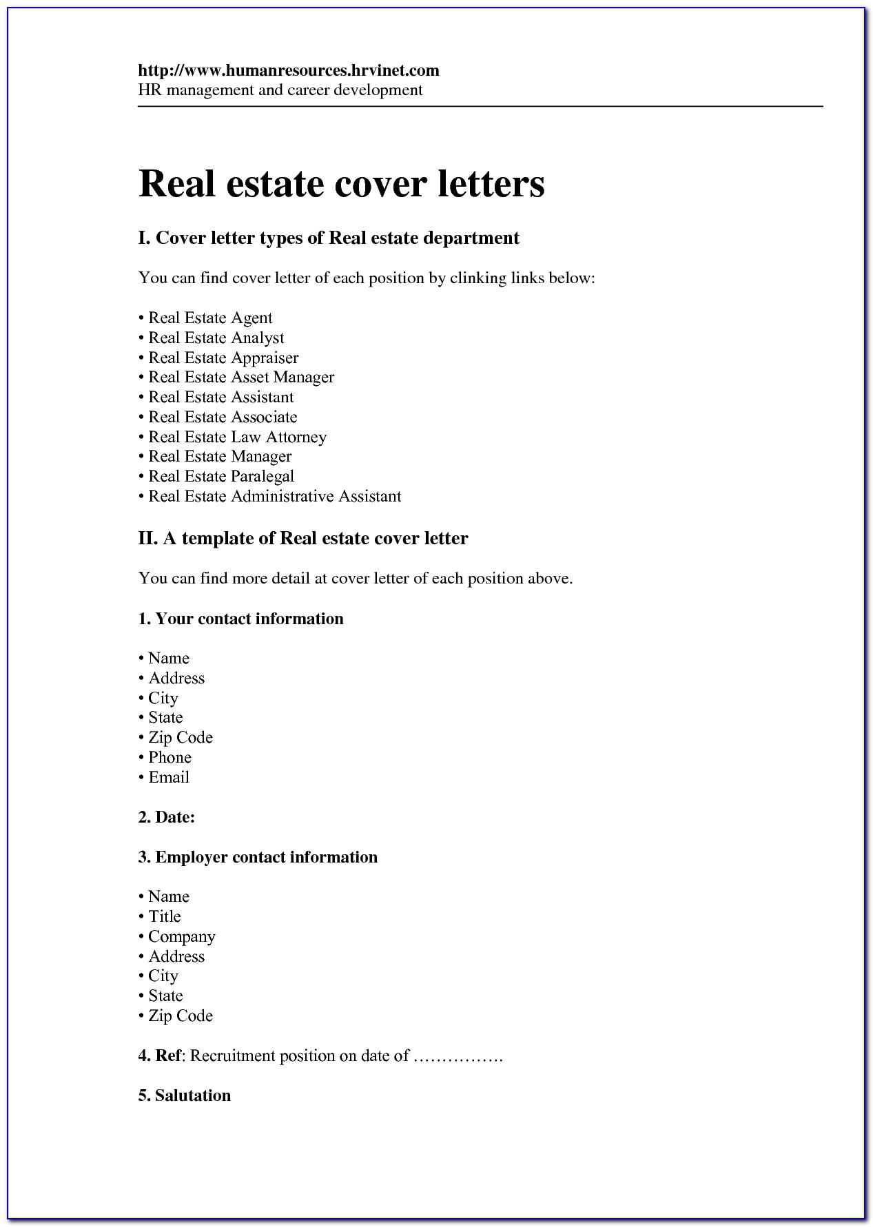 Real Estate Letterhead Templates Free Download