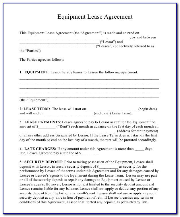 Rental Agreement Template Word South Africa