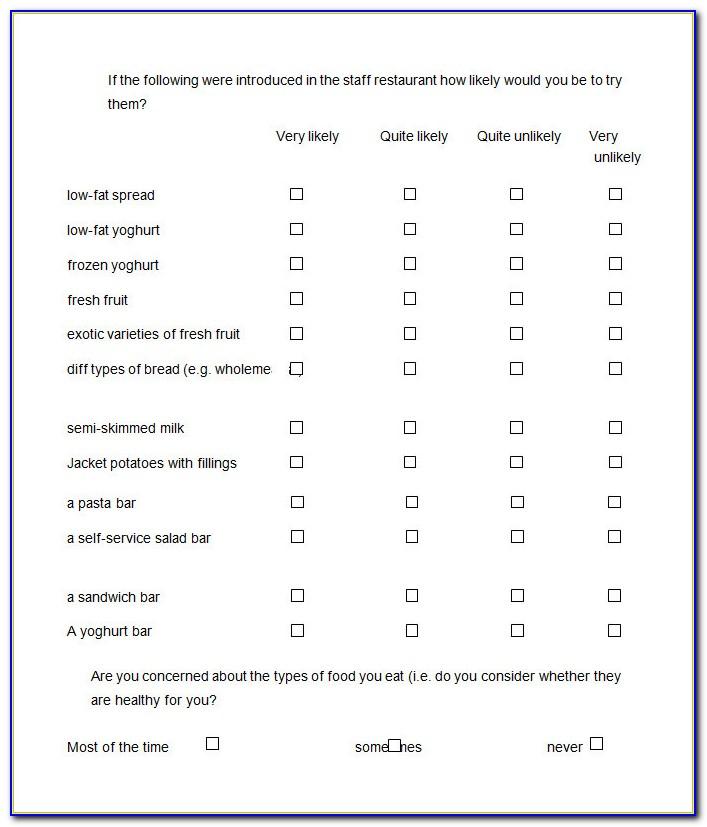 Restaurant Customer Satisfaction Survey Template