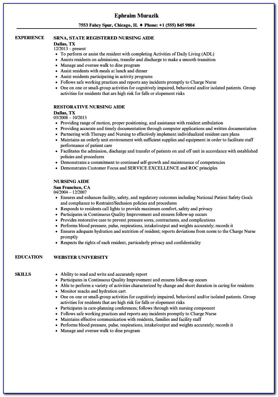 Resume For Internal Promotion Template
