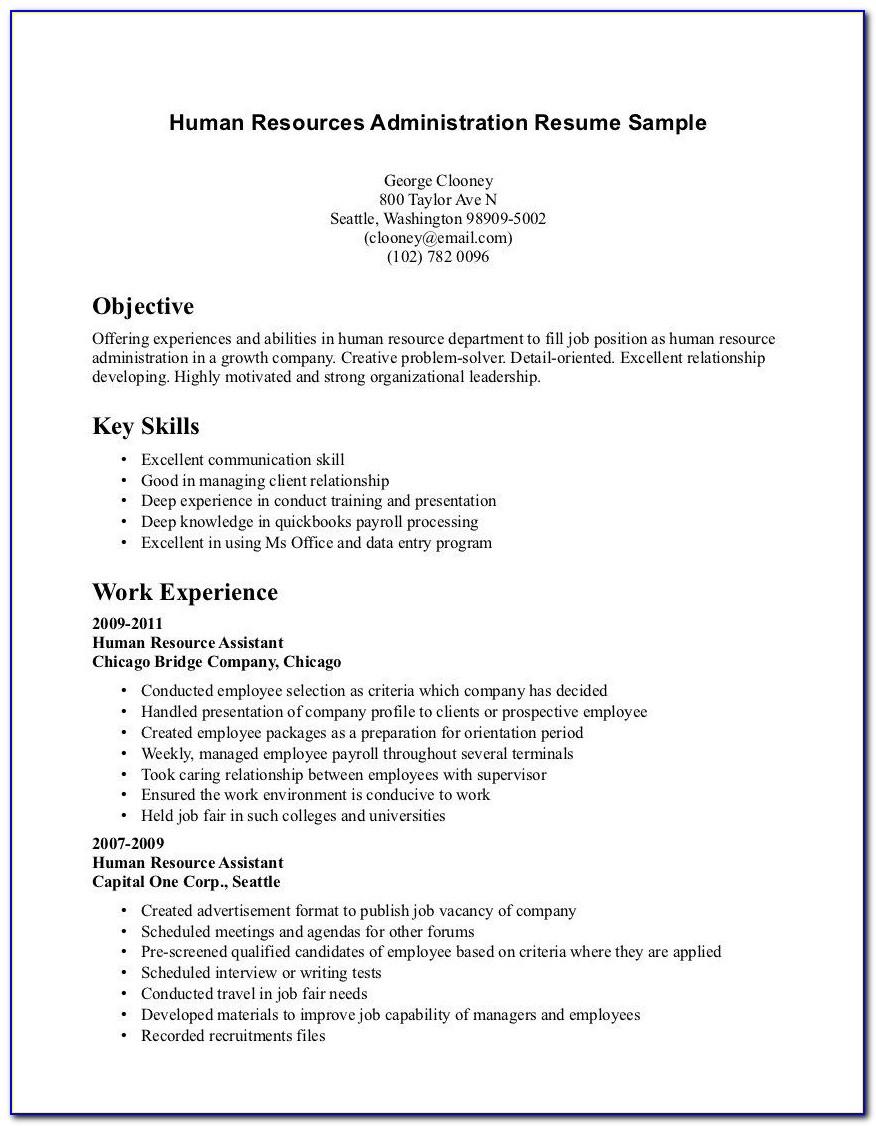 Resume For Students With No Experience Template