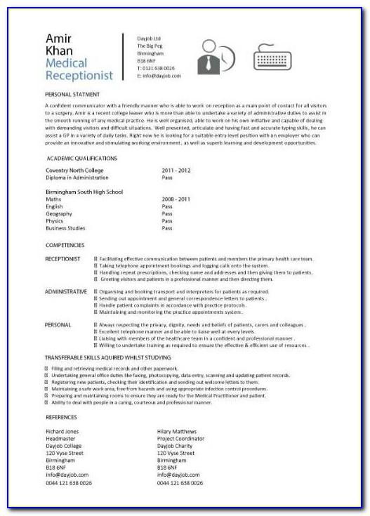 Resume Summary Examples For Medical Assistant