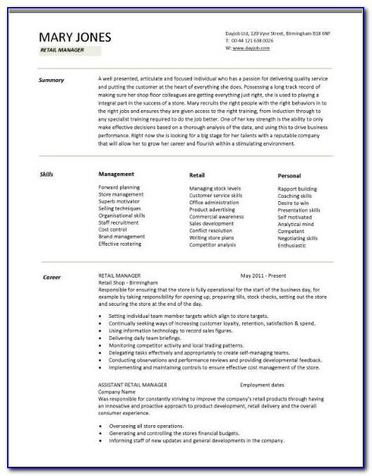 Resume Template For Pages Mac Free