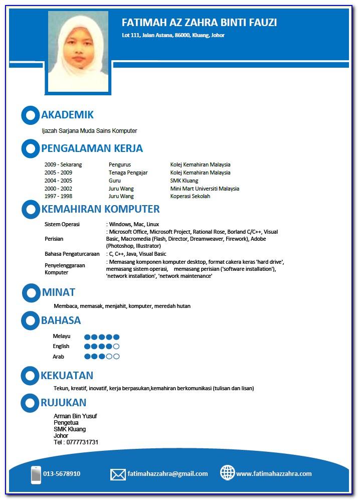 Resume Template Word Download Free