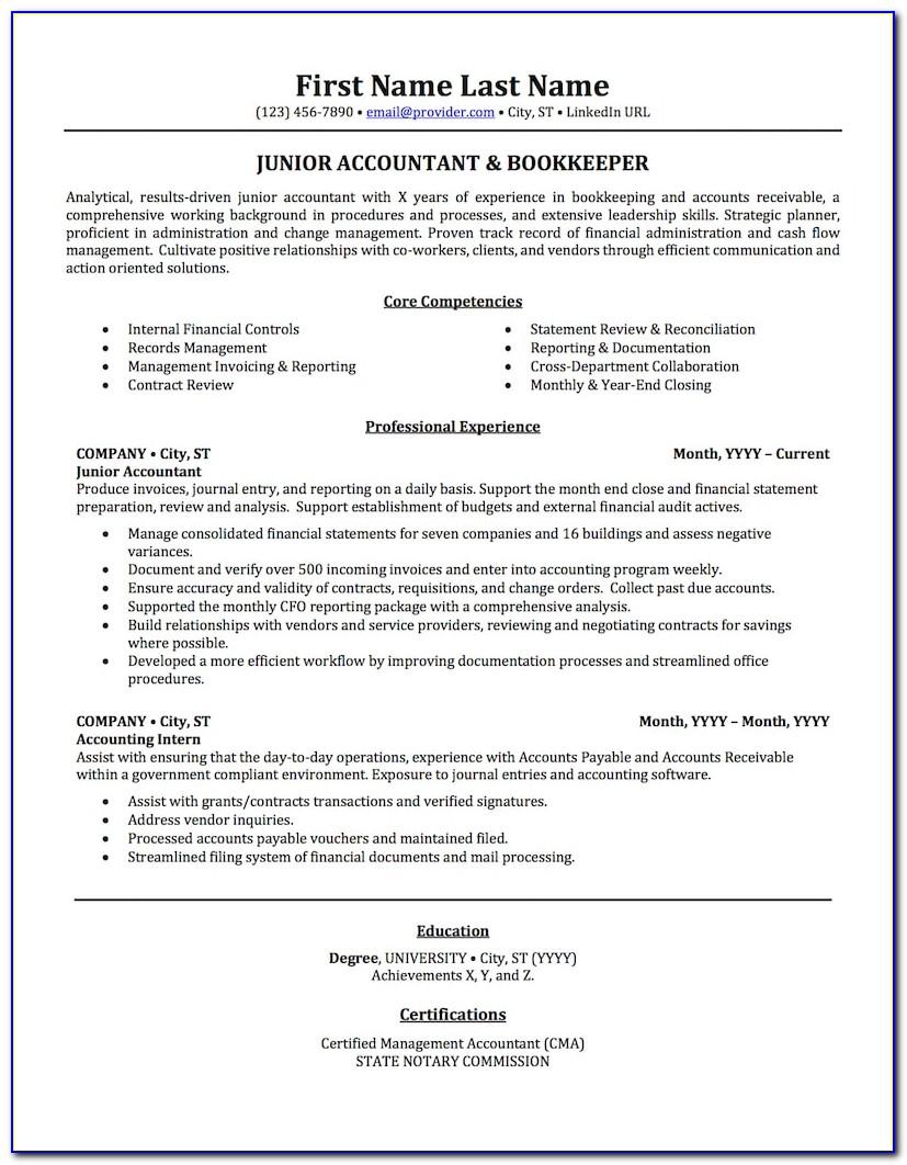 Resume Templates For Construction Superintendent