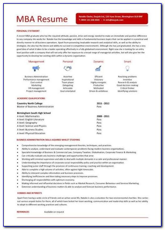 Resume Templates For Free Word