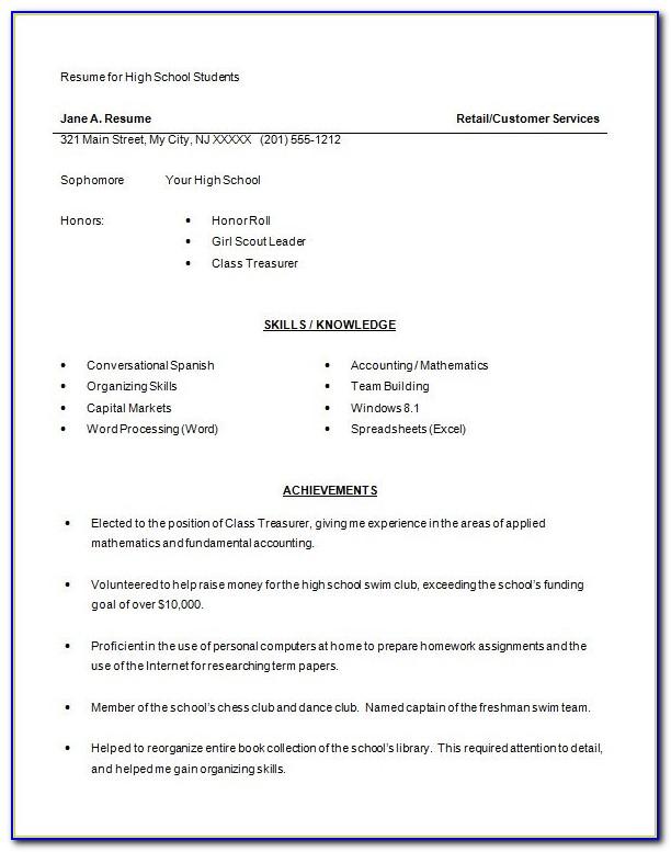 Resume Templates For Stay At Home Moms Returning To Work