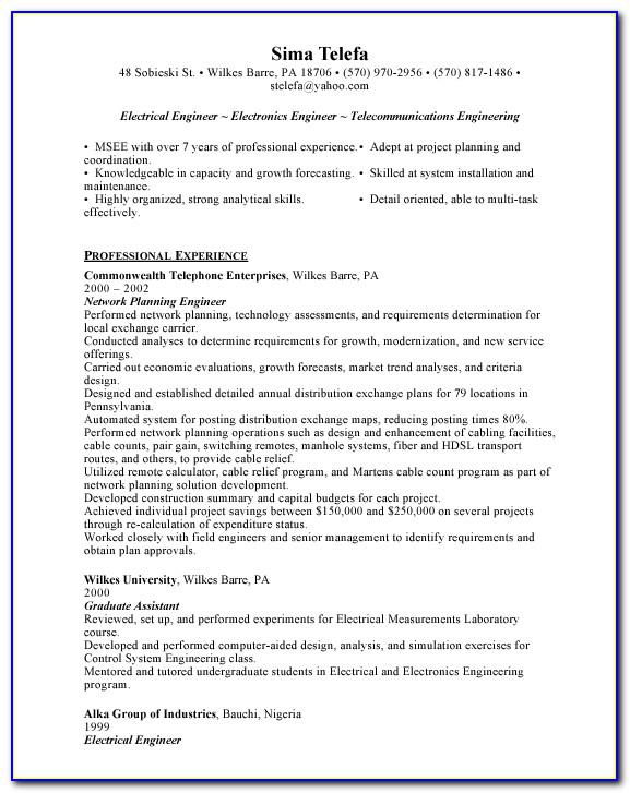 Sample Resume For Cleaning Jobs