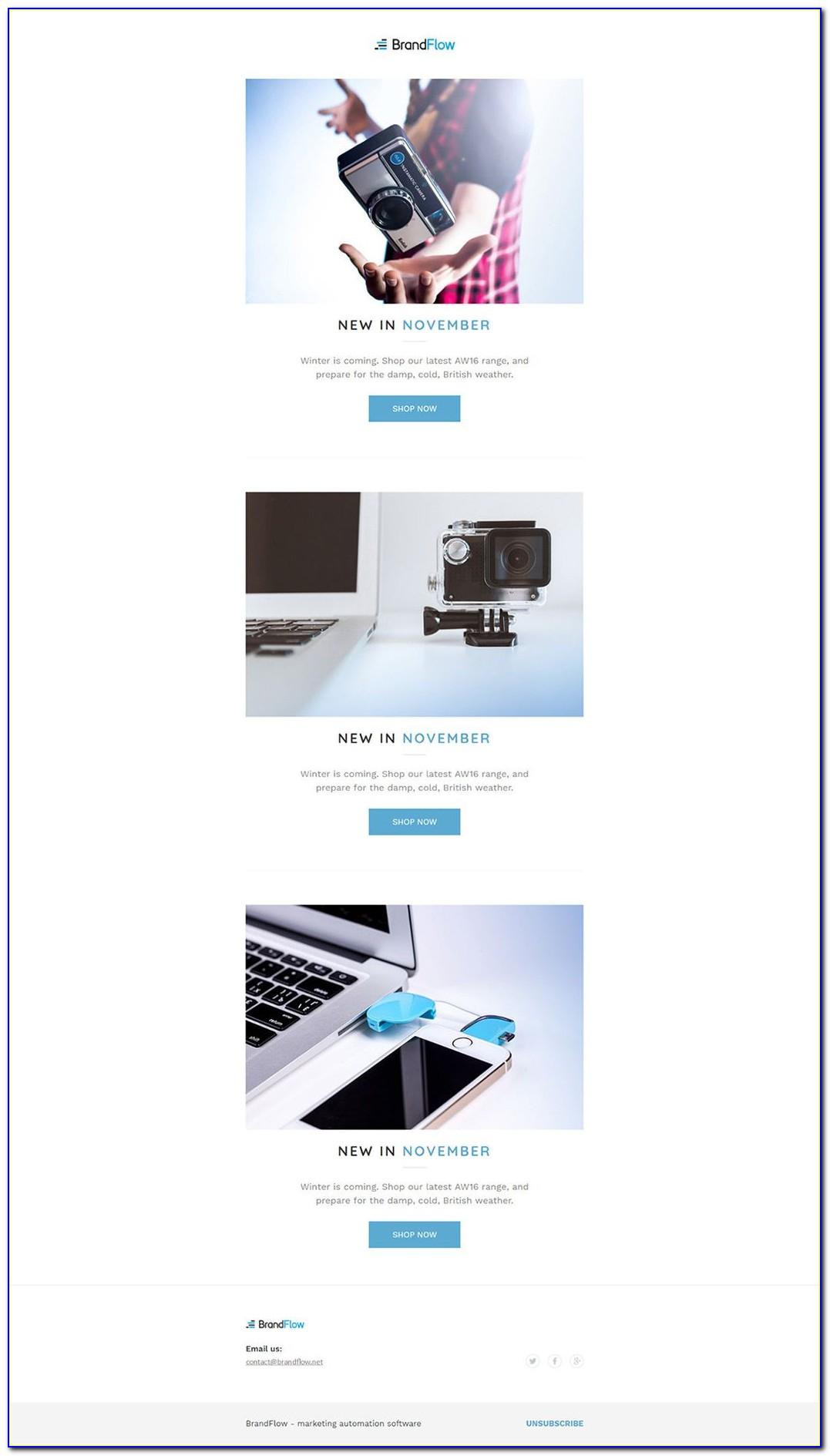 Simple Responsive Email Template Free Download