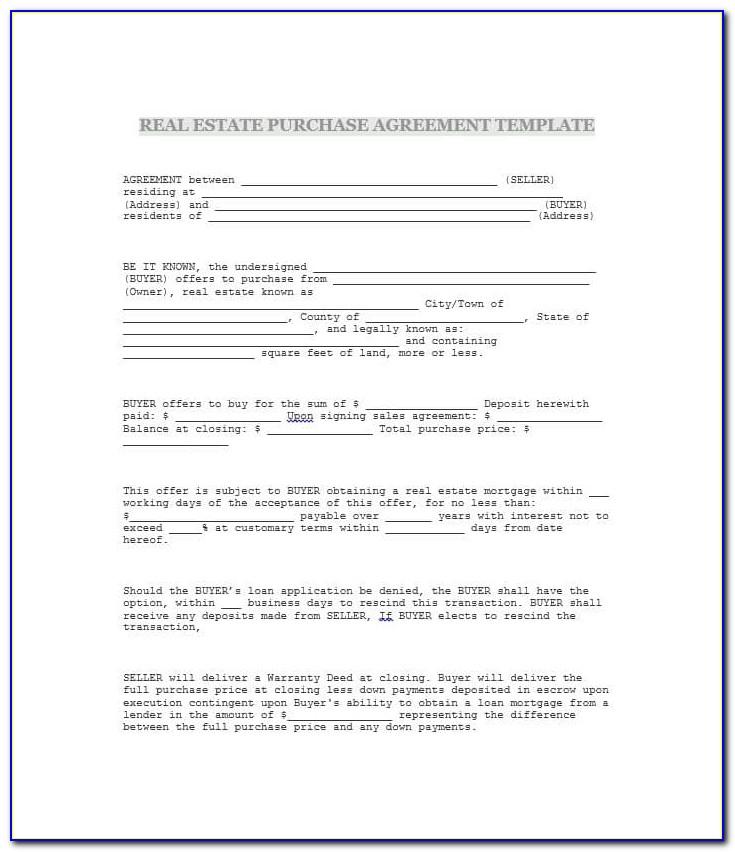 Commercial Property Sale Contract Sample