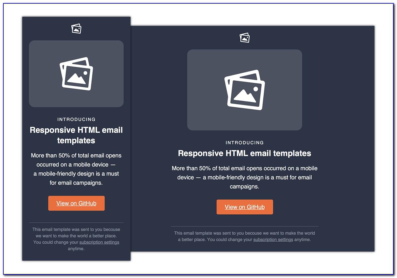 Free Html Promotional Email Templates