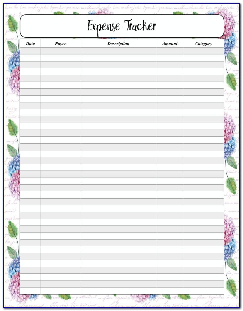 Free Printable Expense Report Form