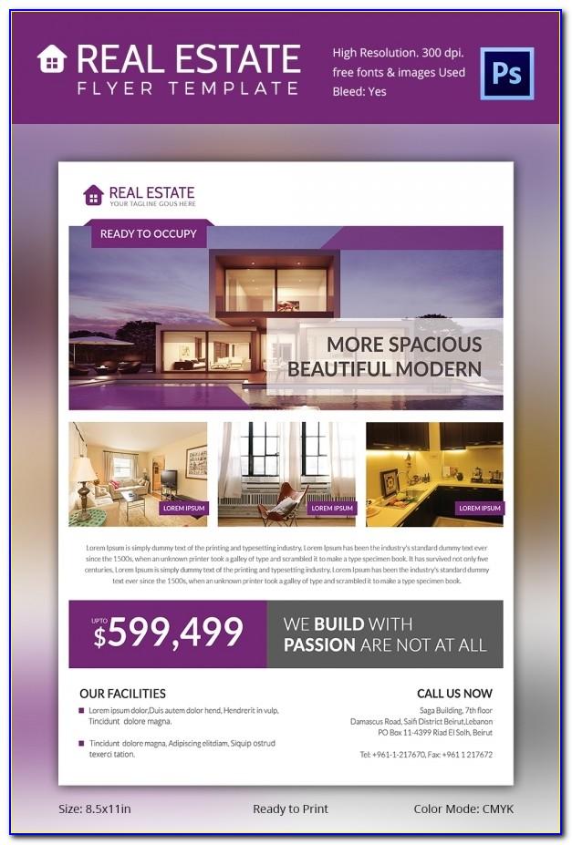 Free Real Estate Flyer Templates Photoshop