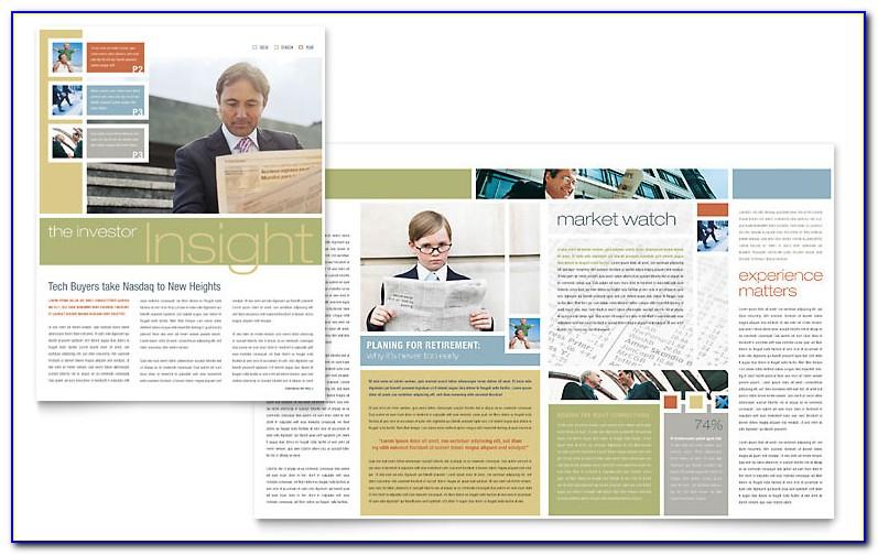 Microsoft Publisher Templates For Newsletters