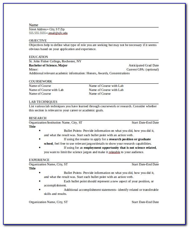 Professional Registered Nurse Resume Template