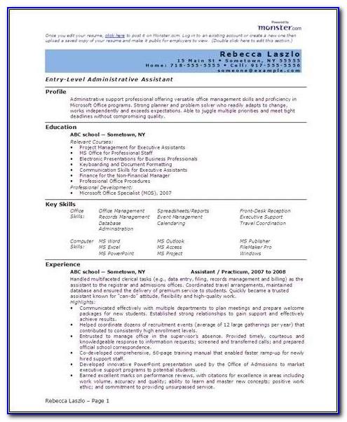 Professional Resume Templates For Freshers