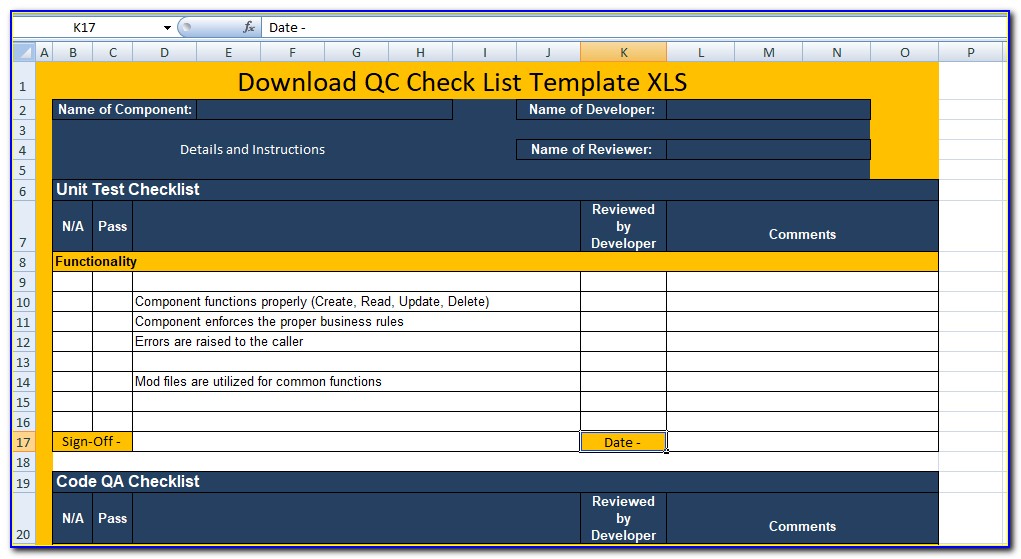 Project Management Checklist Templates