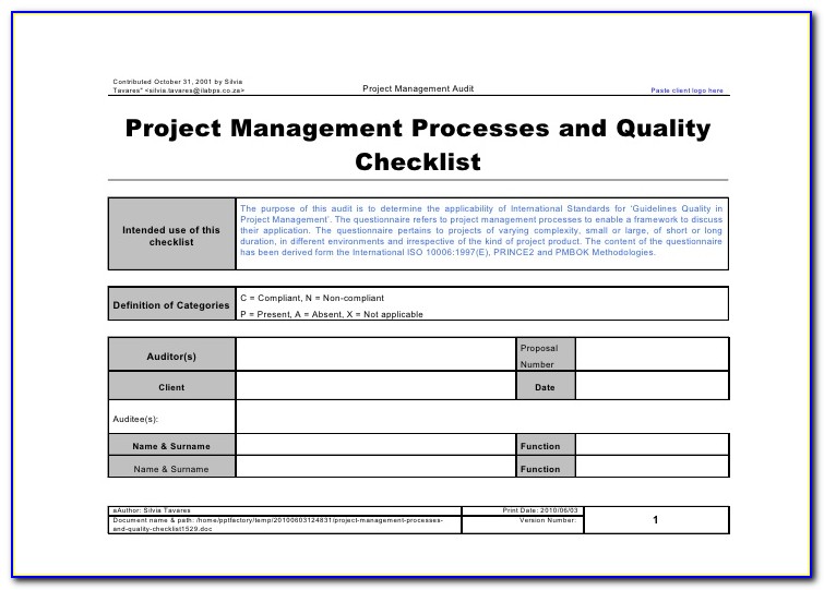 Project Management Ppt Template