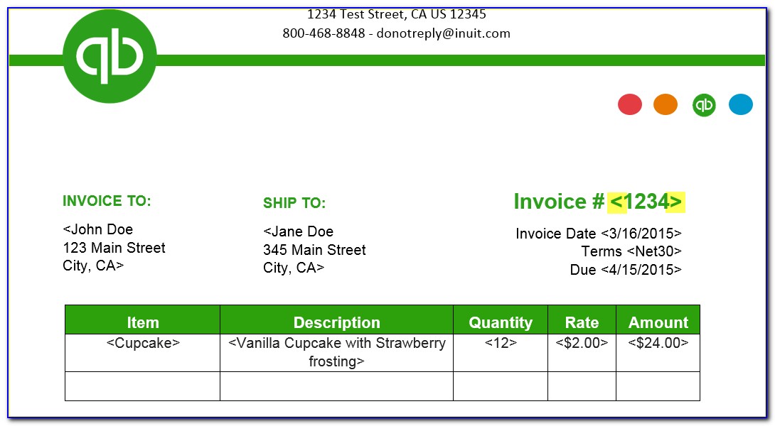 Quickbooks Import Excel Invoice Template
