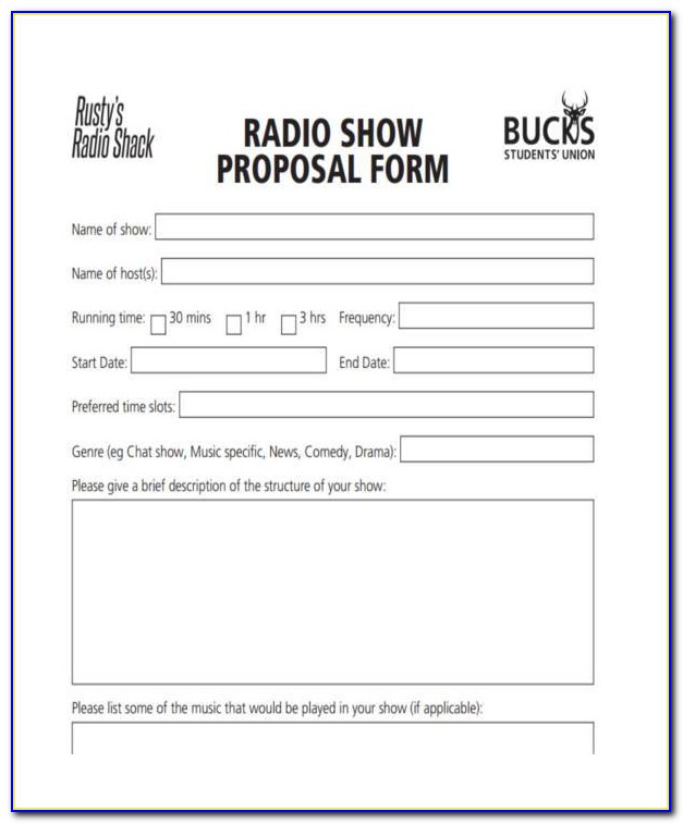 Radio Advertising Proposal Sample