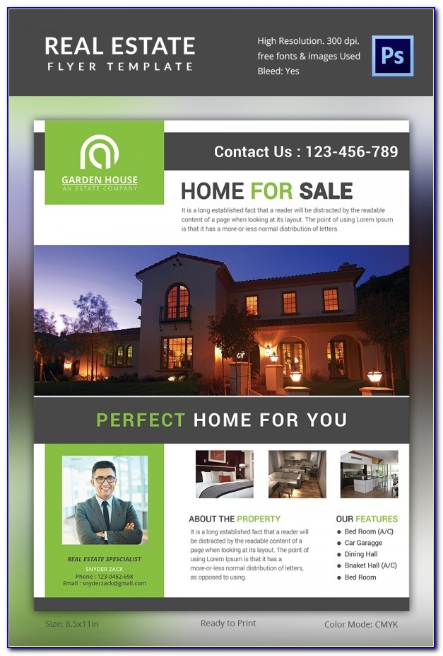 Real Estate Brochure Templates Word