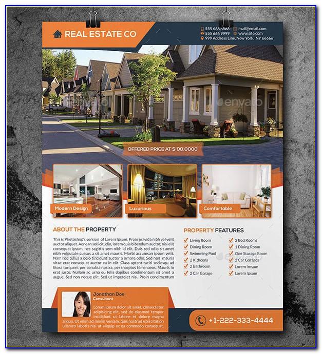 Real Estate Feature Sheet Template Download