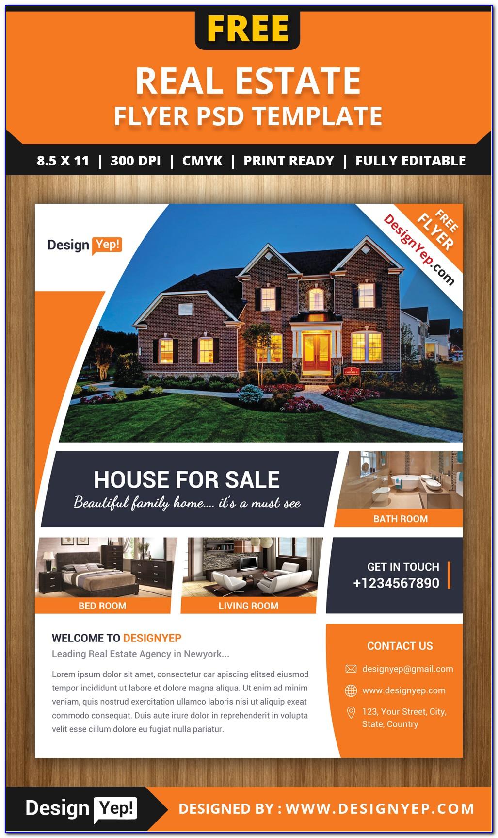 Real Estate Flyer Template Publisher Free